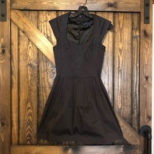 French connection dress charcoal size 2